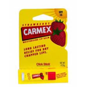Carmex Lip Balm Strawberry Click Stick 15+ 4.25g
