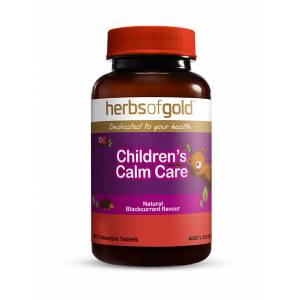 Herbs Of Gold Childrens Calm Care 60 Chewable Tabl...