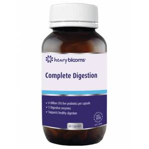 Henry Blooms Complete Digestion Probiotics 60 Caps...