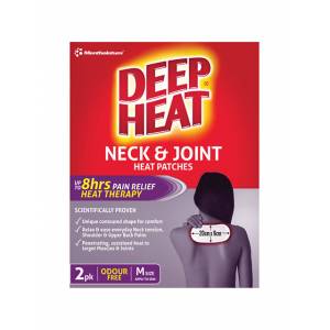 Deep Heat Neck & Joint Heat Patch 2 Pack