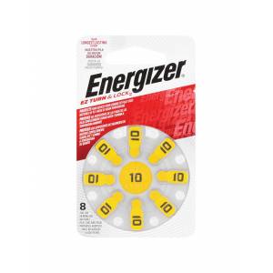 Energizer Batteries Hearing EZ10 Turn & Lock 8 Pac...