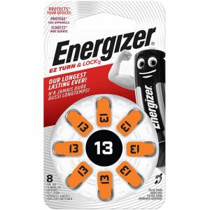 Energizer Batteries Hearing EZ13 Turn & Lock 8 Pac...