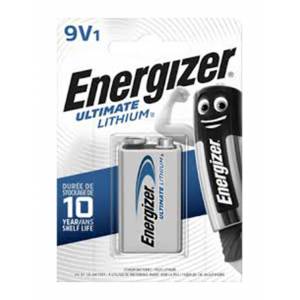 Energizer Batteries Lithium 9V 1 Pack