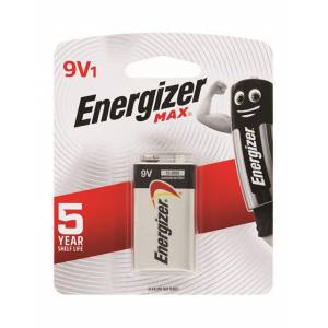 Energizer Batteries Max 522 9V 1 Pack