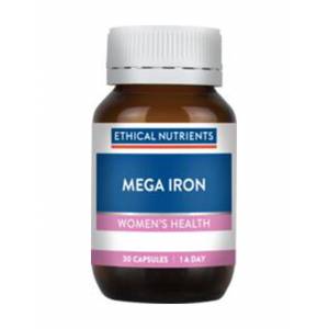 Ethical Nutrients Megazorb Mega Iron 30 Capsules