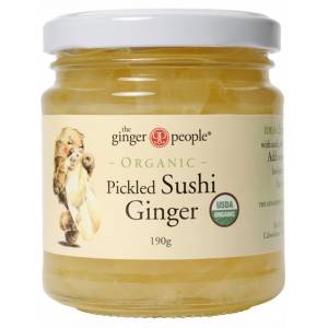 The Ginger People Pickled Sushi Ginger 190g
