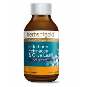 Herbs Of Gold Elderberry Echinacea & Olive Leaf 10...