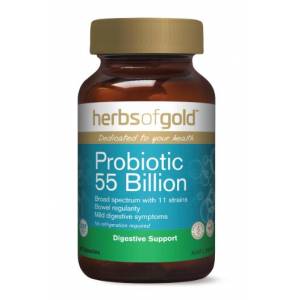 Herbs Of Gold Probiotic 55 Billion 30 Capsules