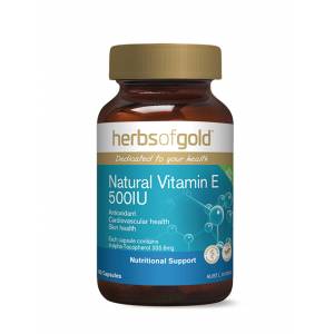 Herbs Of Gold Vitamin E 500iu 100 Capsules
