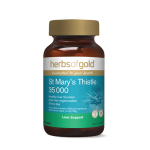 Herbs Of Gold St Mary's Thistle 35000 60 Tablets