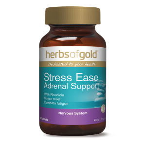 Herbs Of Gold Stress Ease Adrenal Support 60 Tablets