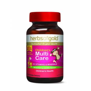 Herbs Of Gold Children's Multi Care 60 Chewable Ta...