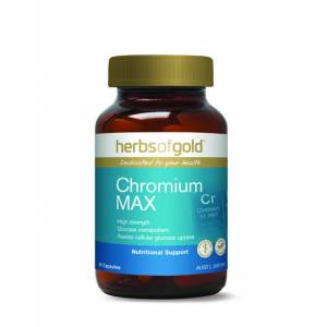 Herbs Of Gold Chromium Max 60 Capsules