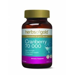 Herbs Of Gold Cranberry 70,000 50 Tablets