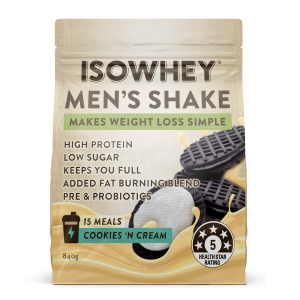Isowhey Men's Shake Cookies & Cream 840g