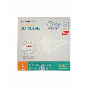 Katoji Premium 3D Face Mask 10's