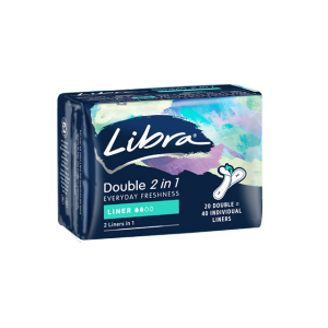 Libra Liners Flexi Thin 2 in 1 20 Pack