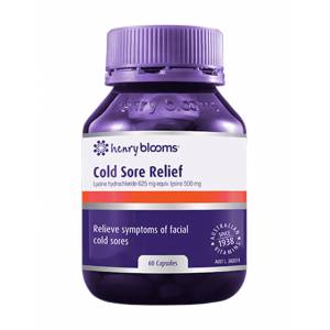 Henry Blooms Cold Sore Relief 60 Capsules