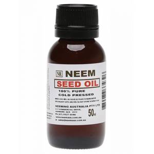 Neeming Australia Neem Seed Oil 100% Pure and Cold Pressed 50ml