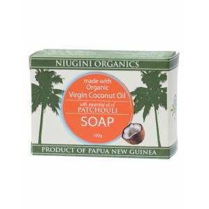 Niugini Organics Coconut Oil Soap Patchouli 100g
