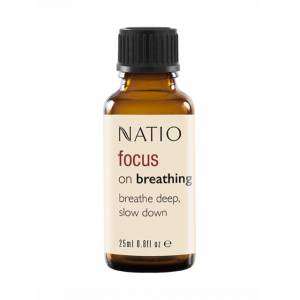 Natio Focus On Breathing Pure Essential Oil Blend 25ml
