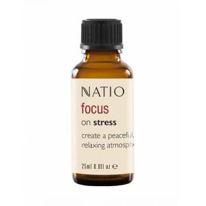 Natio Focus On Stress Pure Essential Oil Blend 25m...