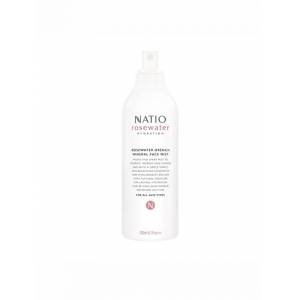 Natio Rosewater Hydration Drench Mineral Face Mist...