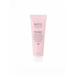 Natio Rosewater Hydration Gentle Cream Gel Face Cl...