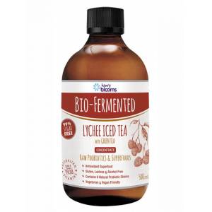 Henry Blooms Bio Fermented Lychee Ice Tea With Gre...