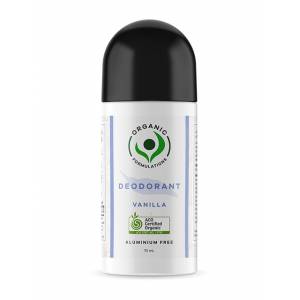 Organic Formulations Deodorant Vanilla 70ml