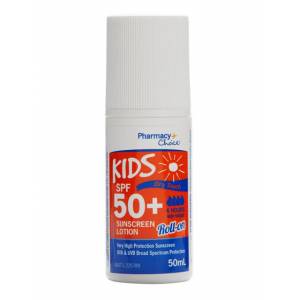 Pharmacy Choice Sunscreen SPF 50+ Kids Roll On 50mL