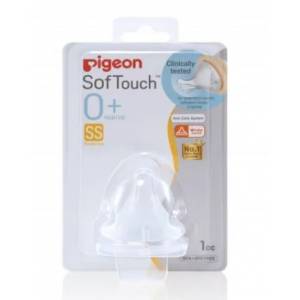 Pigeon Softouch Peristaltic Plus Wide Neck Teat SS...