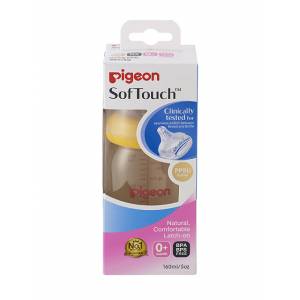 Pigeon Softouch Peristaltic Plus Wide Neck Bottle PPSU 160ml