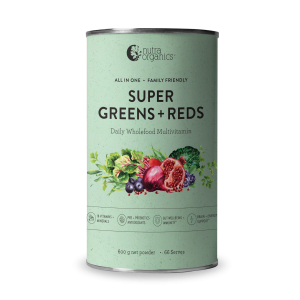 Nutra Organics Super Greens & Reds 600g 