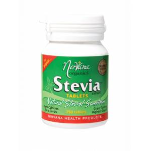 Nirvana Organics Stevia 250 Tablets