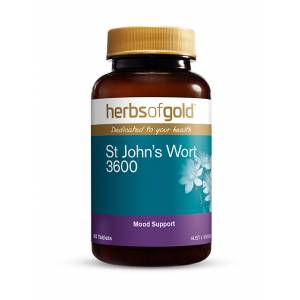 Herbs Of Gold St Johns Wort 3600 60 Tablets