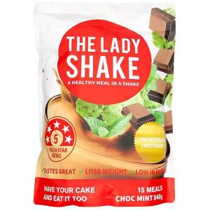 The Lady Shake Chocolate Mint 840g