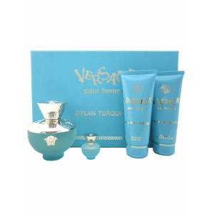 Versace Dylan Turquoise 4 Piece Gift Set
