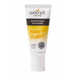 Wotnot Natural Face Sunscreen Prime & Protect BB Untinted 60g