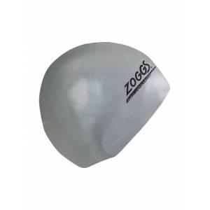 Zoggs Latex Swim Cap Silver 310Y