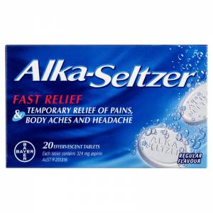 Alka Seltzer Regular Tablets 20