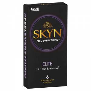 Ansell Lifestyles Condoms Skyn Elite Latex Free 6 ...