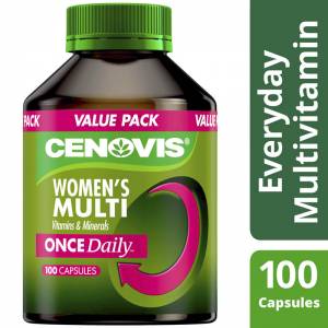 Cenovis Once Daily Women’s Multi Value Pack 100 Capsules