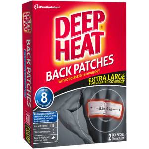 Deep Heat Back Patches 2 pk