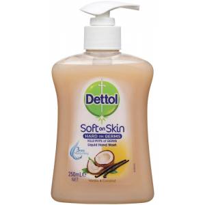 Dettol Liquid Hand Wash Vanilla Pump Anti-Bacteria...