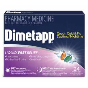 Dimetapp Day & Night Liquid Capsules 24