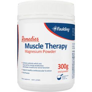 Faulding Remedies Muscle Therapy 300g Powder