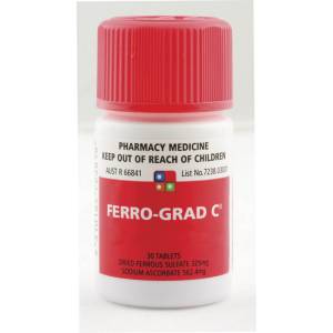 Ferro Grad C Tablets 30