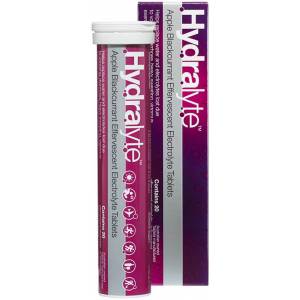 Hydralyte Effervescent Tablets Apple Blackcurrant 20