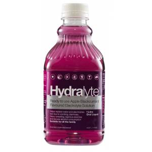 Hydralyte Liquid Apple Blackcurrant 1 Litre